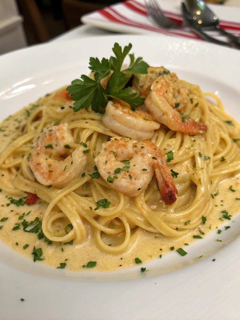 Creamy-Garlic-Shrimp-Pasta
